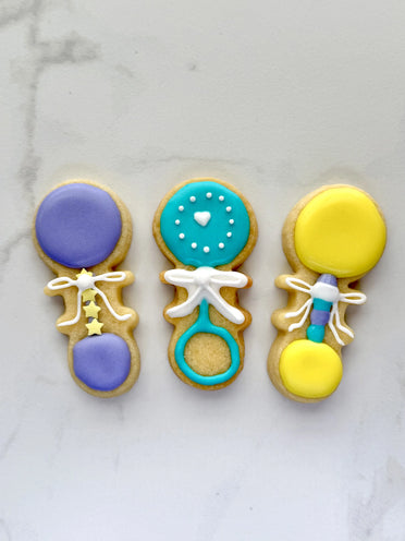 Baby Rattle Traditional Cookie Cutter - image 2