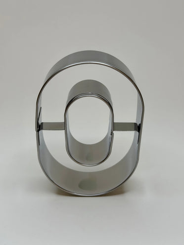 Number 0 Traditional Cookie Cutter - image 1