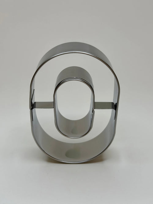 Number 0 Traditional Cookie Cutter - image 1