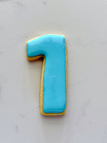 Number 1 Traditional Cookie Cutter - image 2