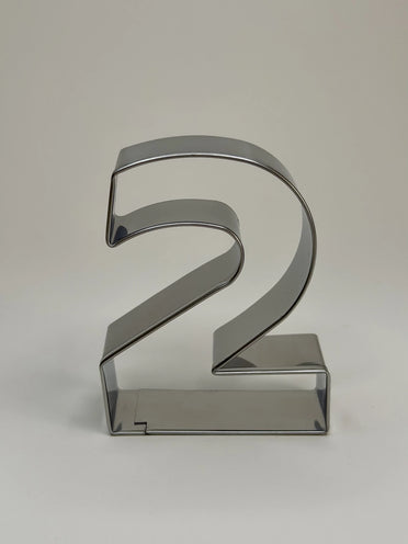 Number 2 Traditional Cookie Cutter - image 1