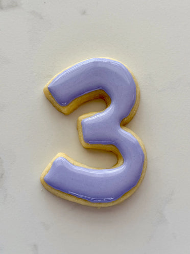 Number 3 Traditional Cookie Cutter - image 2