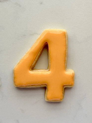 Number 4 Traditional Cookie Cutter - image 2