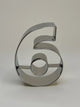 Number 6 Traditional Cookie Cutter - image 1