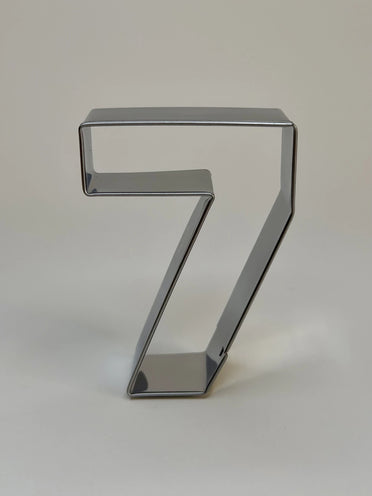 Number 7 Traditional Cookie Cutter - image 1