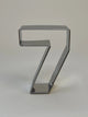 Number 7 Traditional Cookie Cutter - image 1
