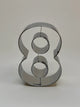Number 8 Traditional Cookie Cutter - image 1