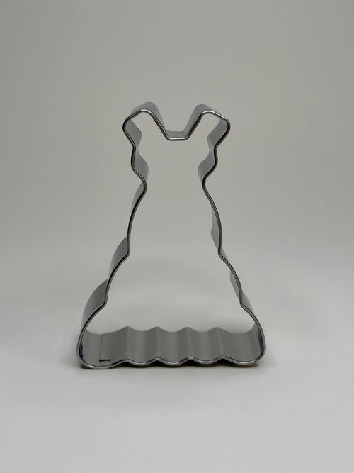 Princess Dress 2 Traditional Cookie Cutter - image 1