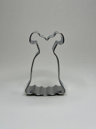Princess Dress 3 Traditional Cookie Cutter - image 1