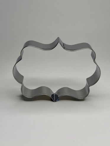 Rectangle Plaque Traditional Cookie Cutter - image 1