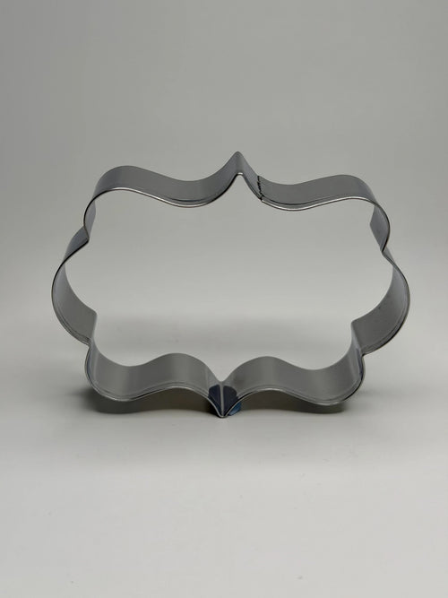 Rectangle Plaque Traditional Cookie Cutter - image 1