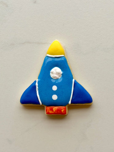 Rocket Ship Traditional Cookie Cutter - image 2
