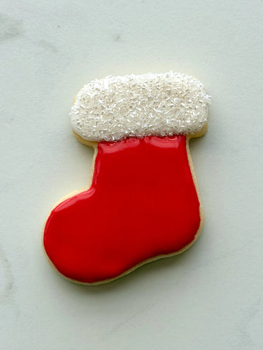Santa Stocking Small Traditional Cookie Cutter - image 2